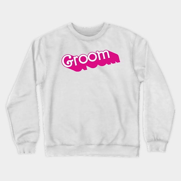 Groom Barbie logo Crewneck Sweatshirt by byb